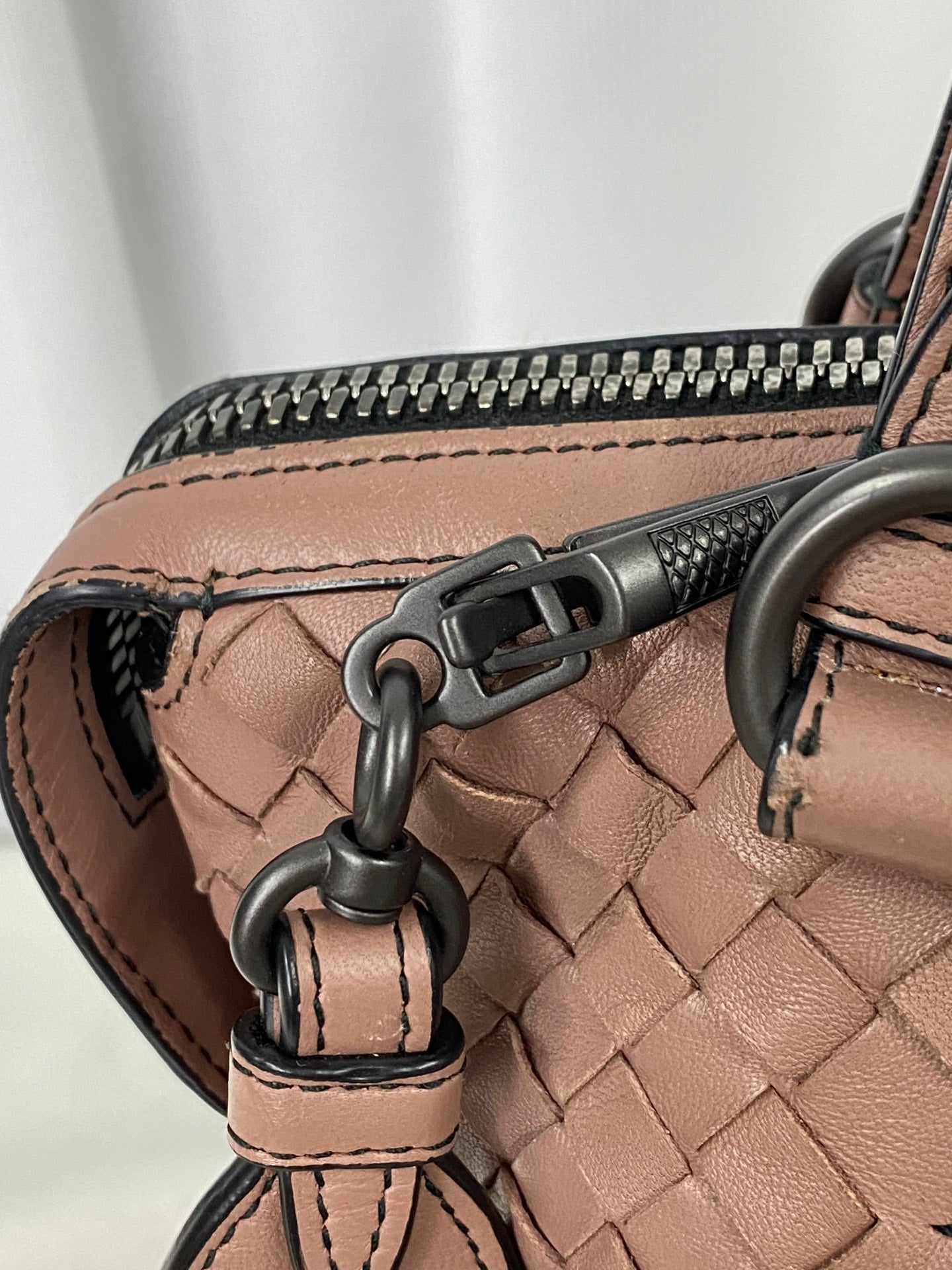 Bottega Veneta Intrecciato 2Way Leather Shoulderbag