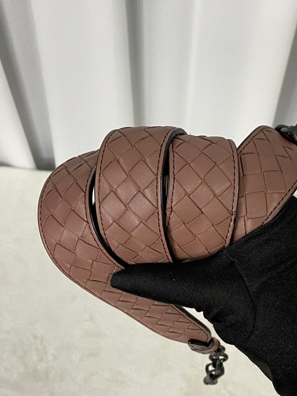 Bottega Veneta Intrecciato 2Way Leather Shoulderbag