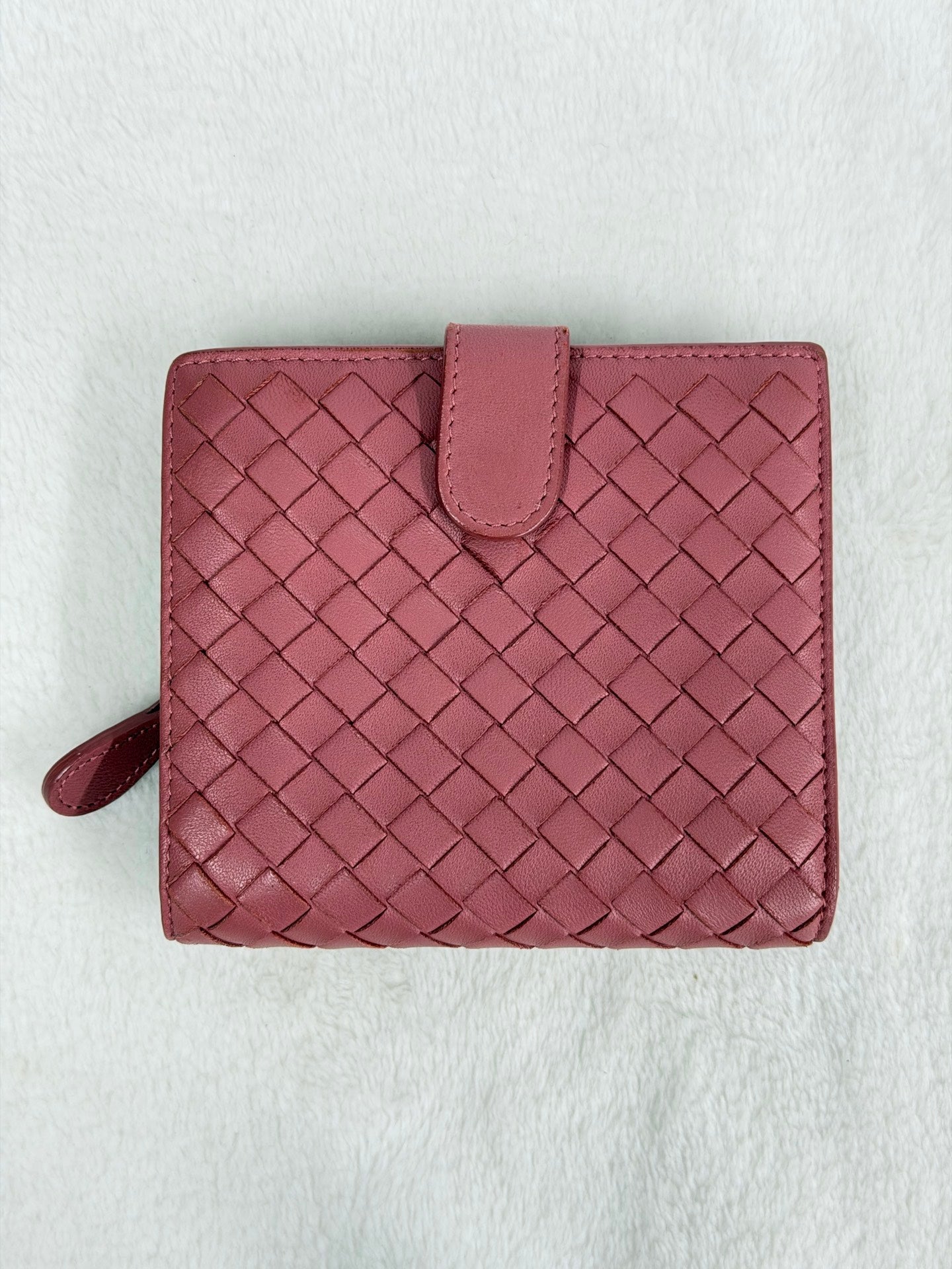 Bottega Veneta Intrecciato Bifold Leather Wallet