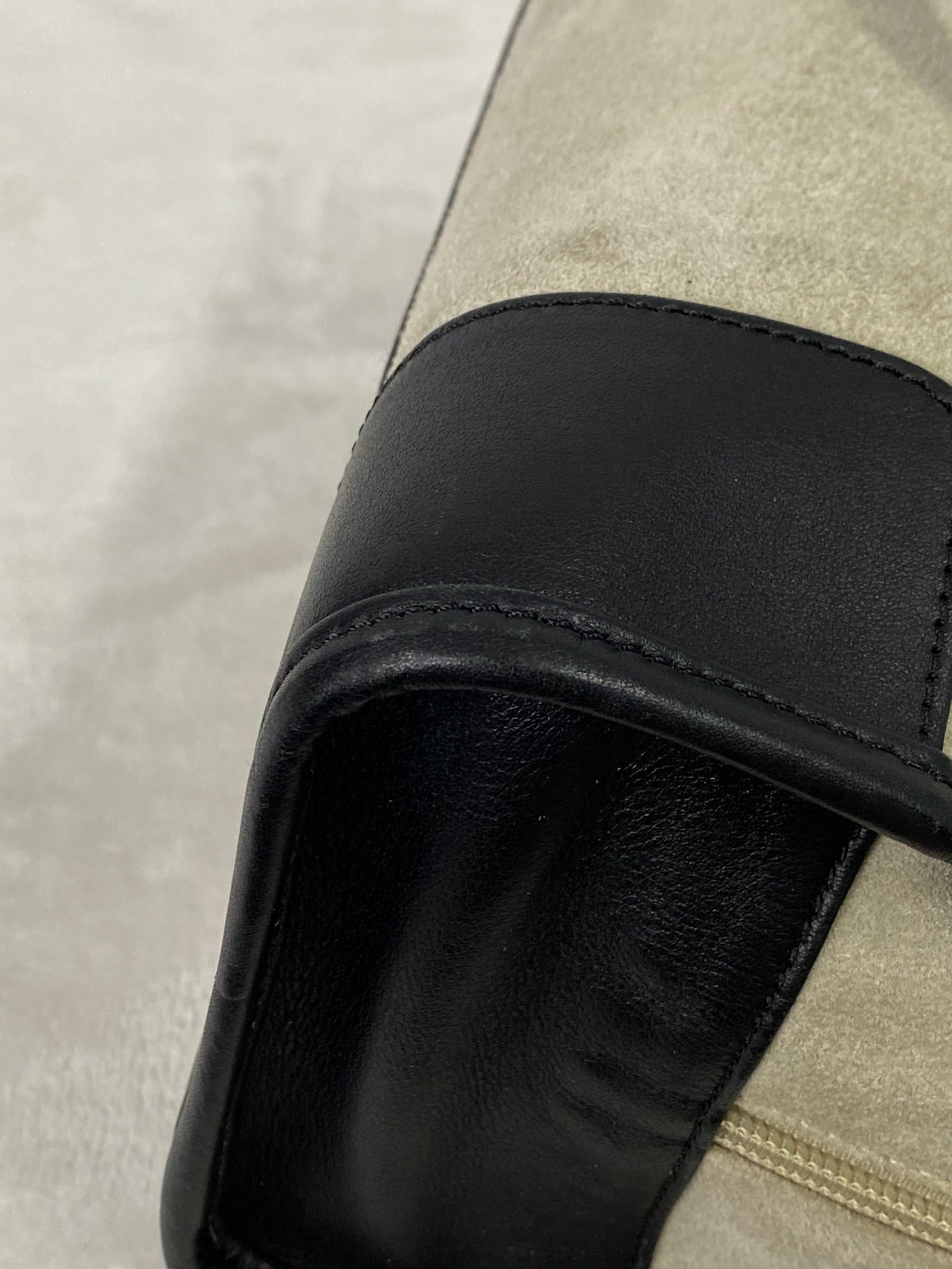 LOEWE Suede Amazona Handbag (S)