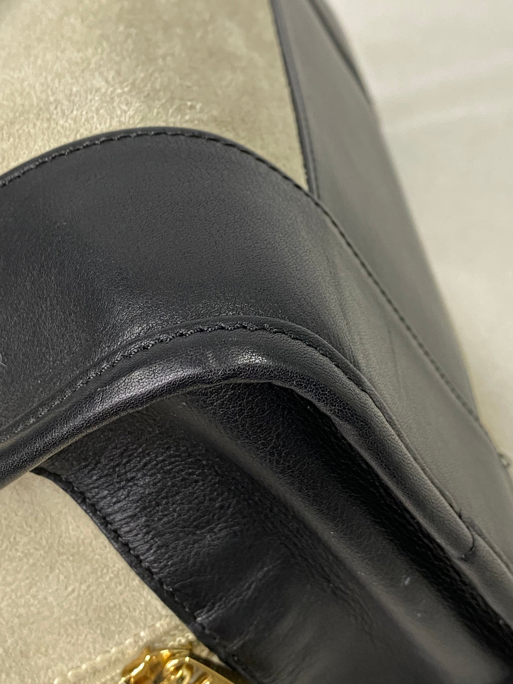 LOEWE Suede Amazona Handbag (S)