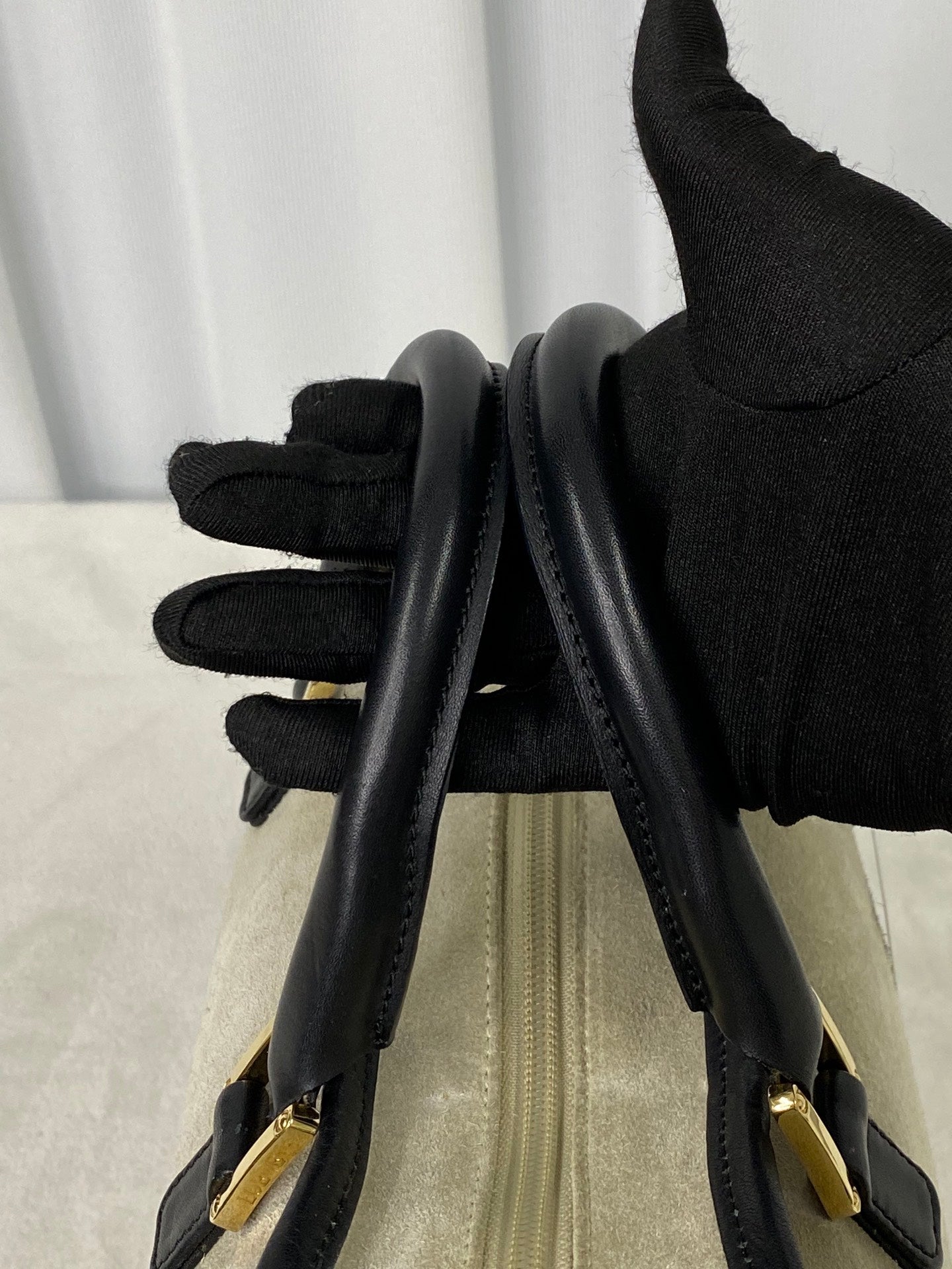 LOEWE Suede Amazona Handbag (S)