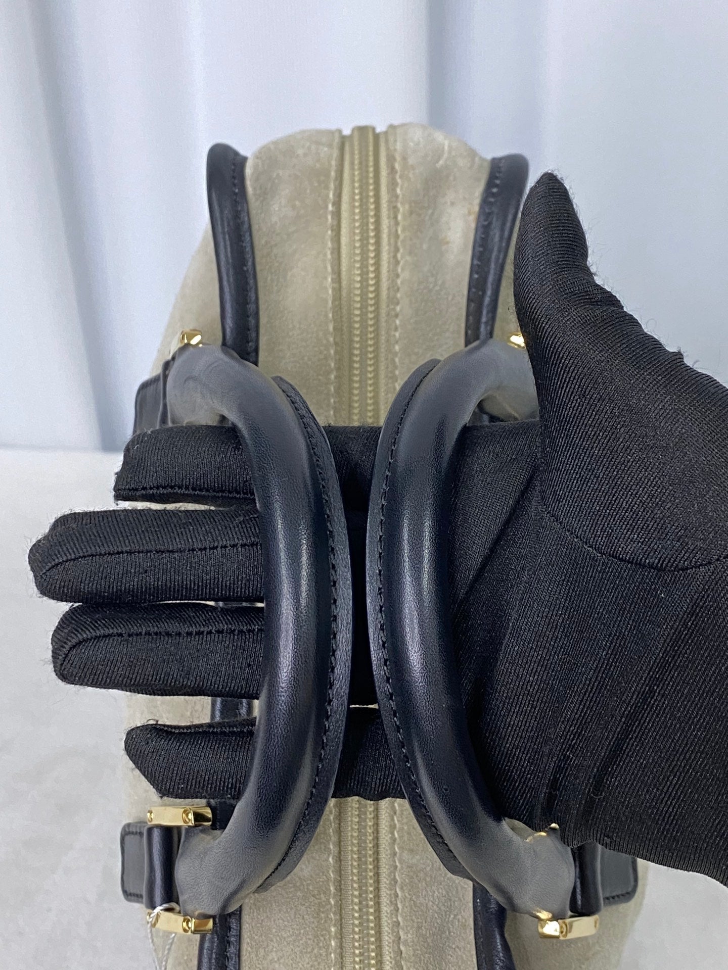 LOEWE Suede Amazona Handbag (S)