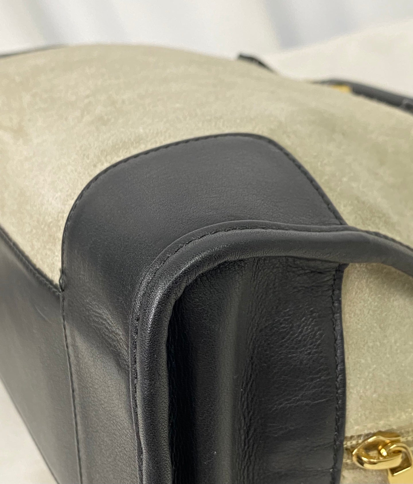 LOEWE Suede Amazona Handbag (S)