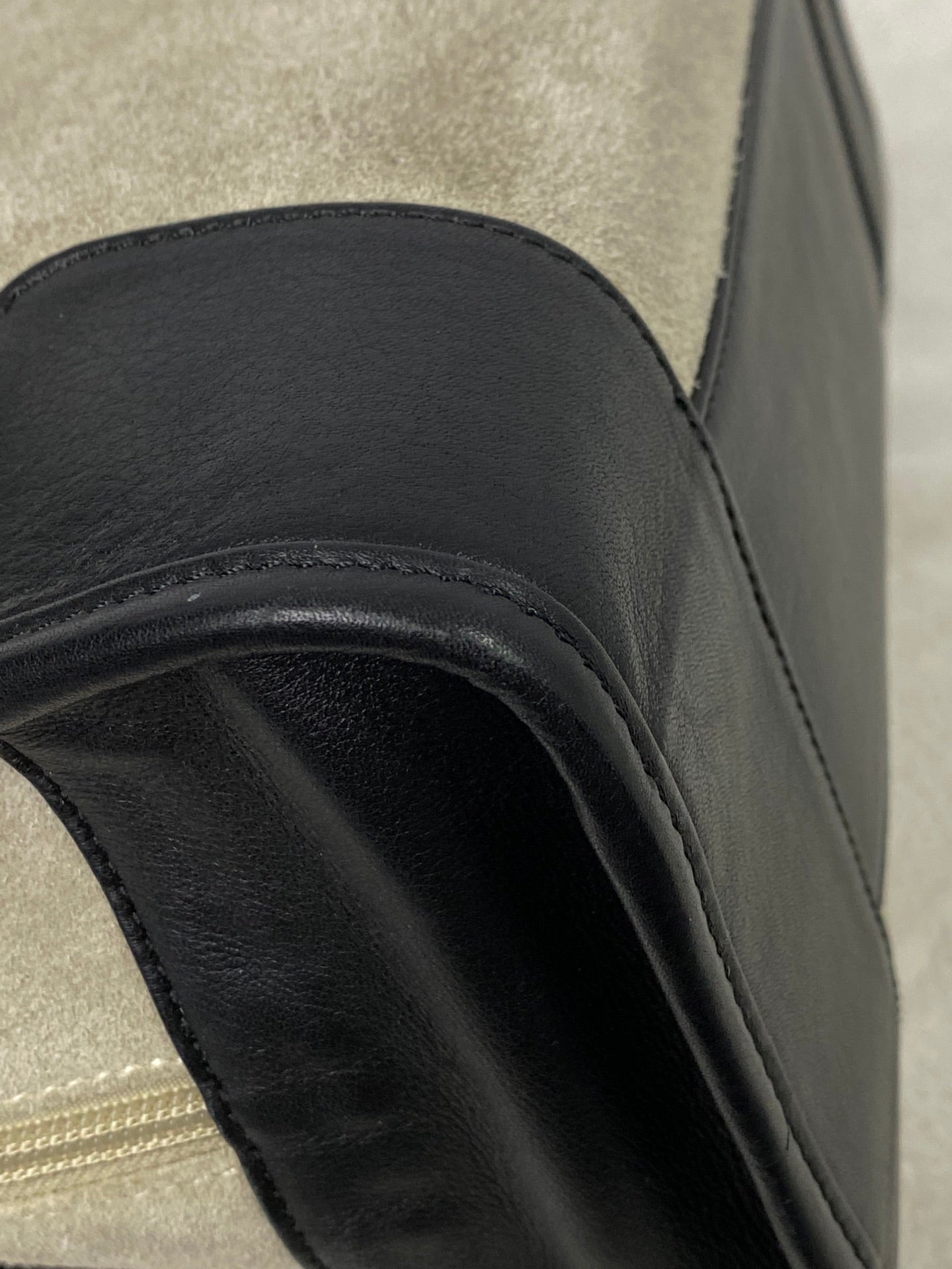 LOEWE Suede Amazona Handbag (S)