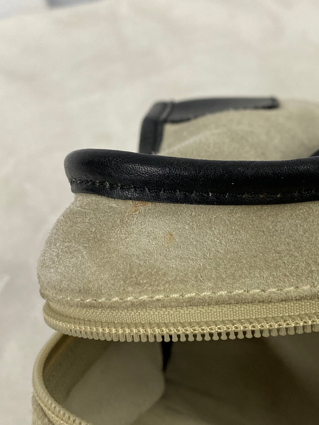LOEWE Suede Amazona Handbag (S)