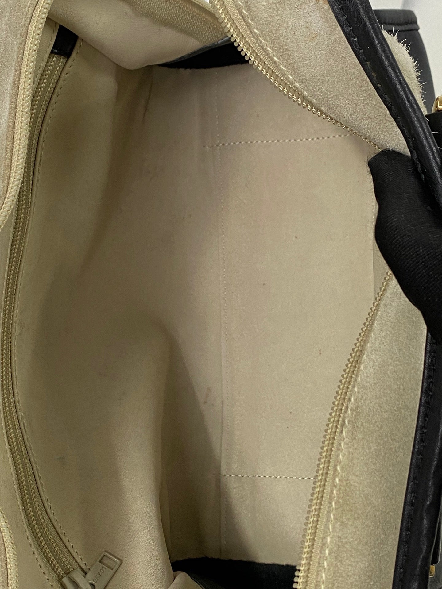 LOEWE Suede Amazona Handbag (S)