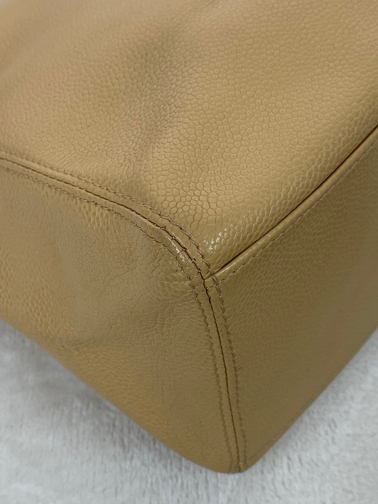 CHANEL Double-C Cavier Leather Totebag