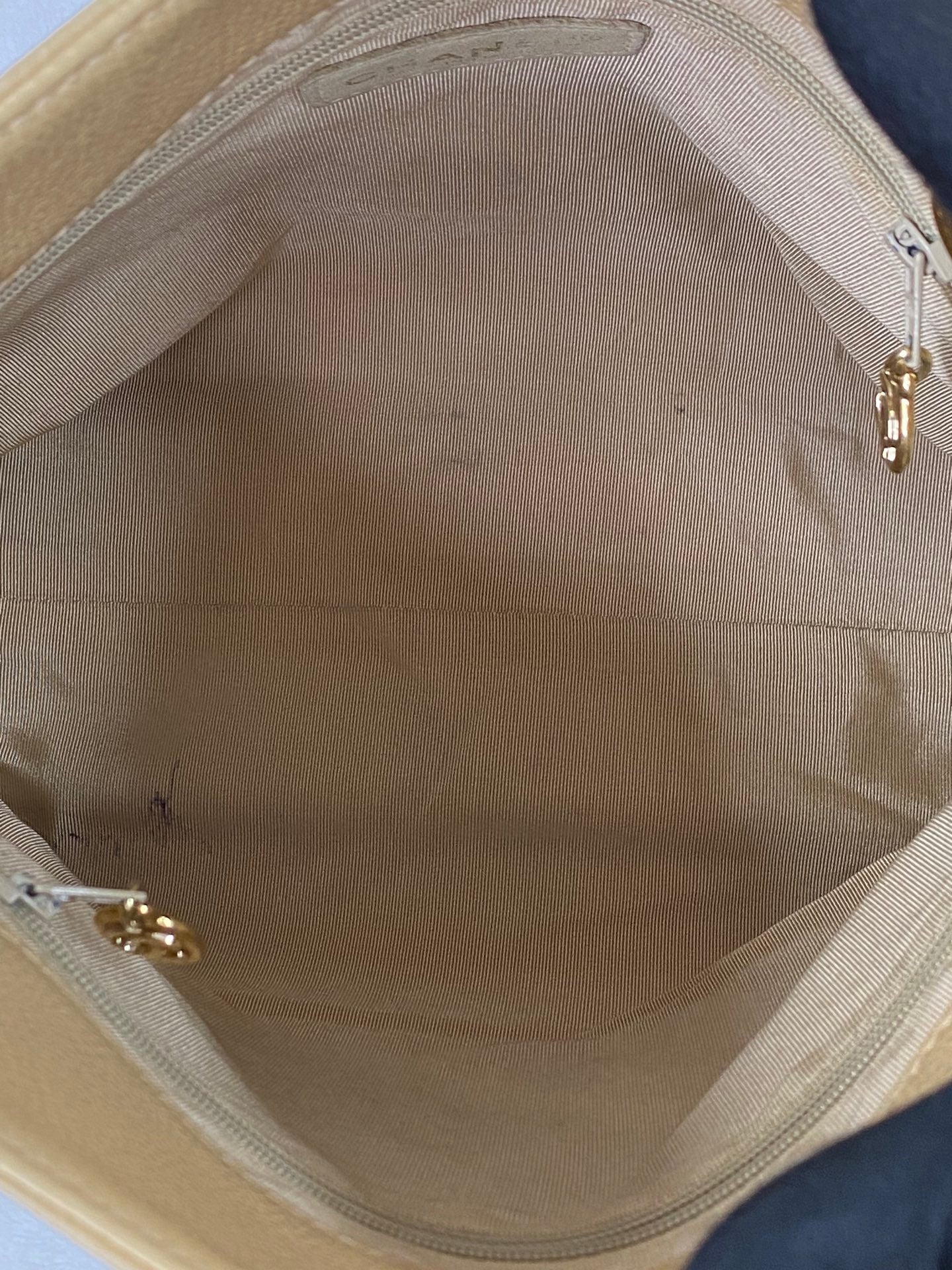 CHANEL Double-C Cavier Leather Totebag