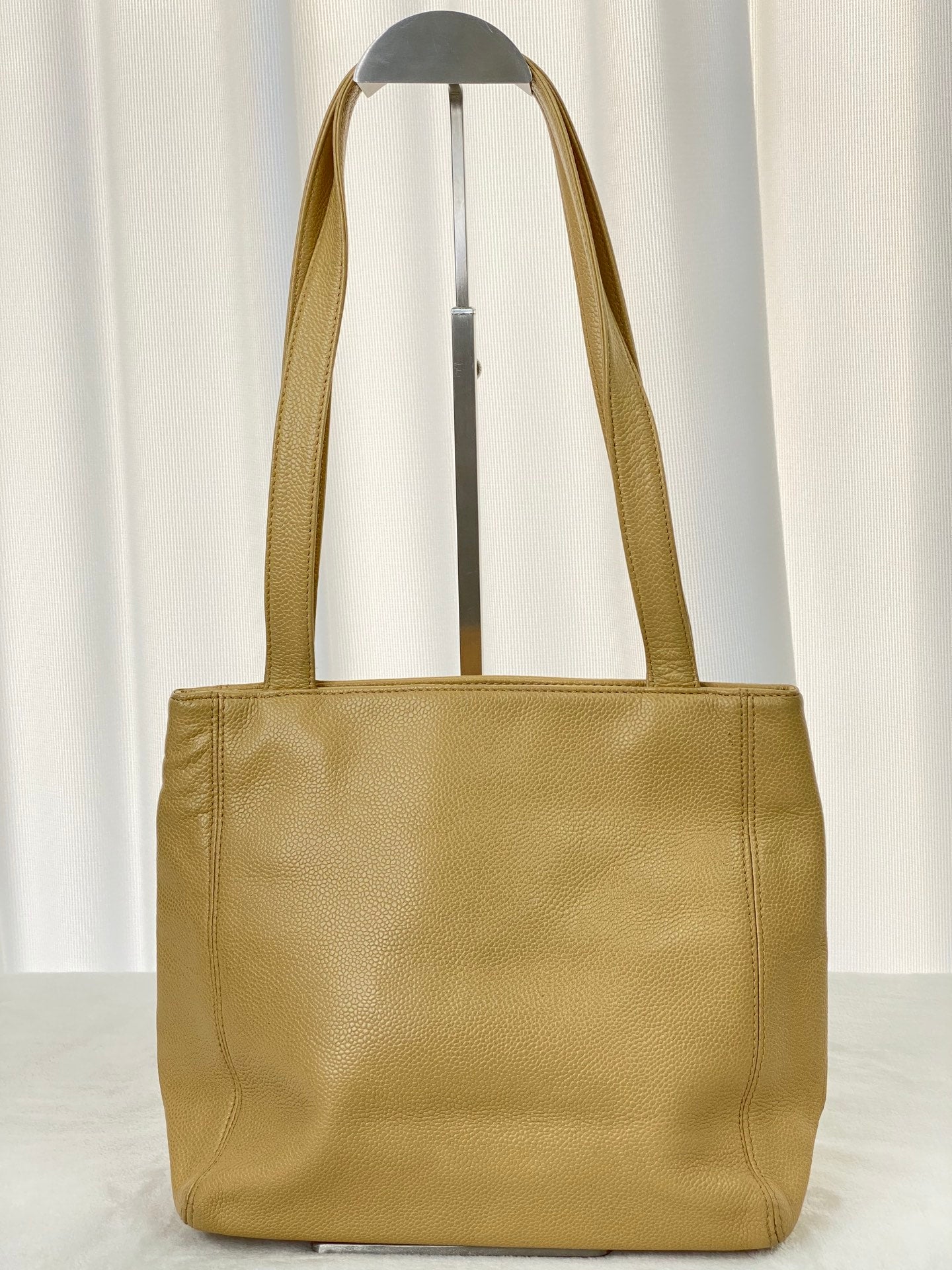 CHANEL Double-C Cavier Leather Totebag