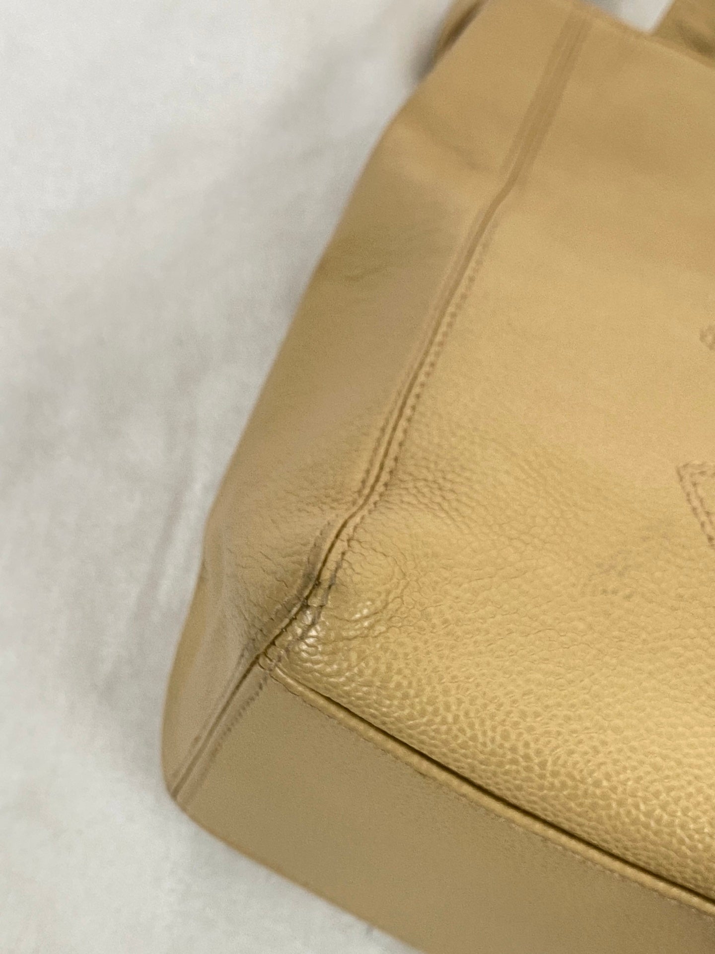 CHANEL Double-C Cavier Leather Totebag