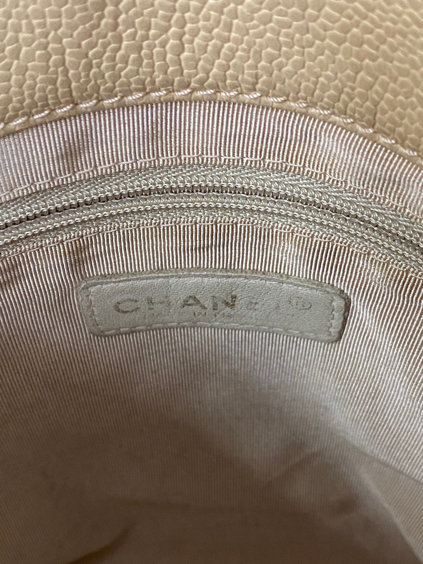 CHANEL Double-C Cavier Leather Totebag