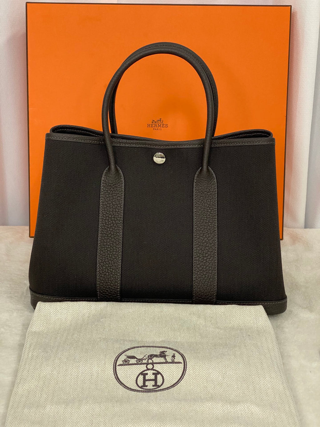 HERMES Garden Party 30 Totebag (S)
