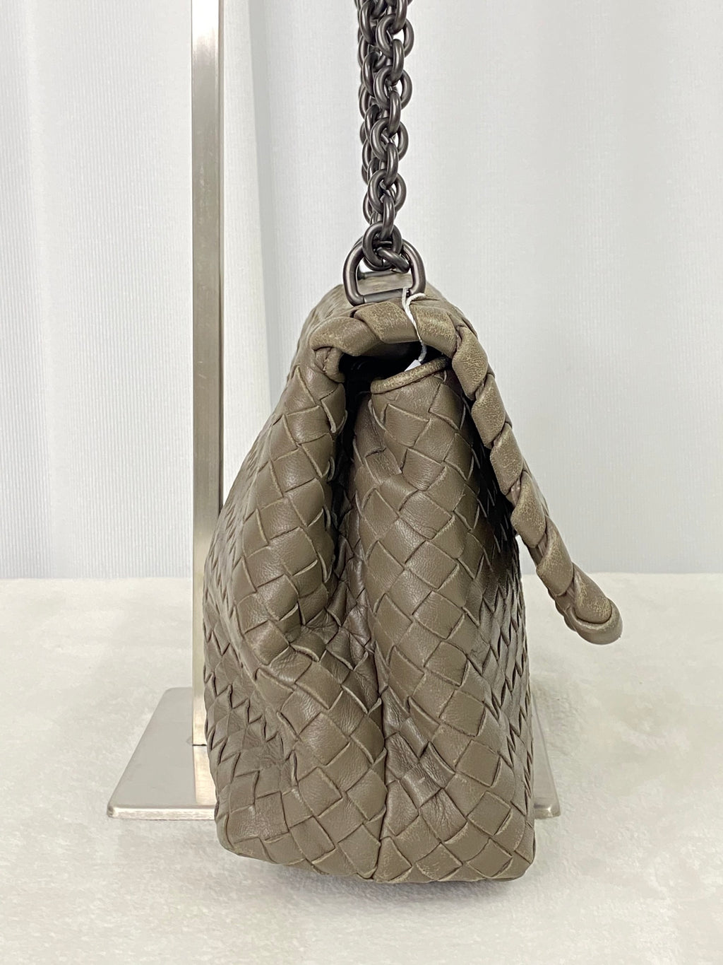 Bottega Veneta Intrecciato Chain Flapbag