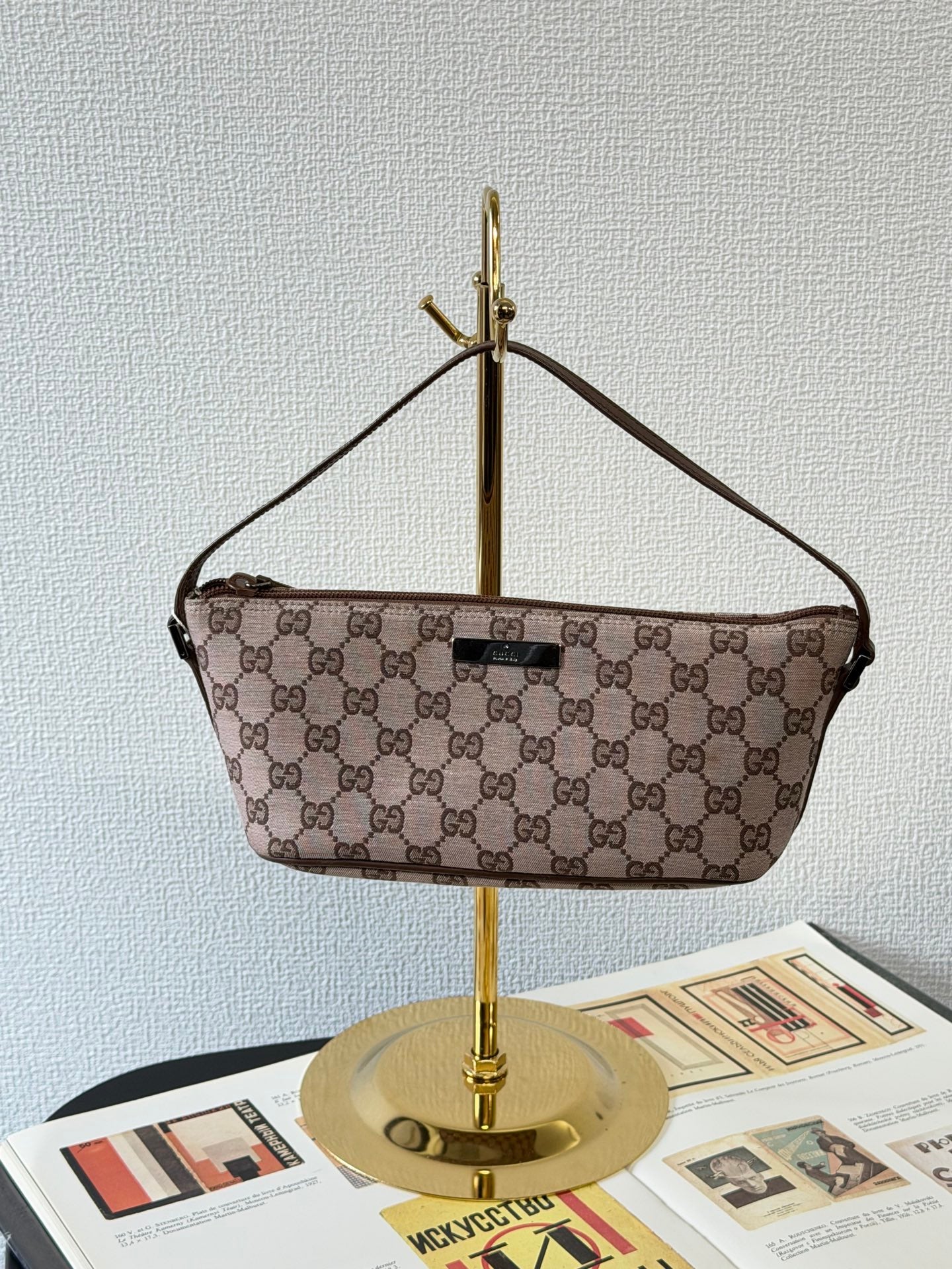 GUCCI  GG Supreme Mini Handbag