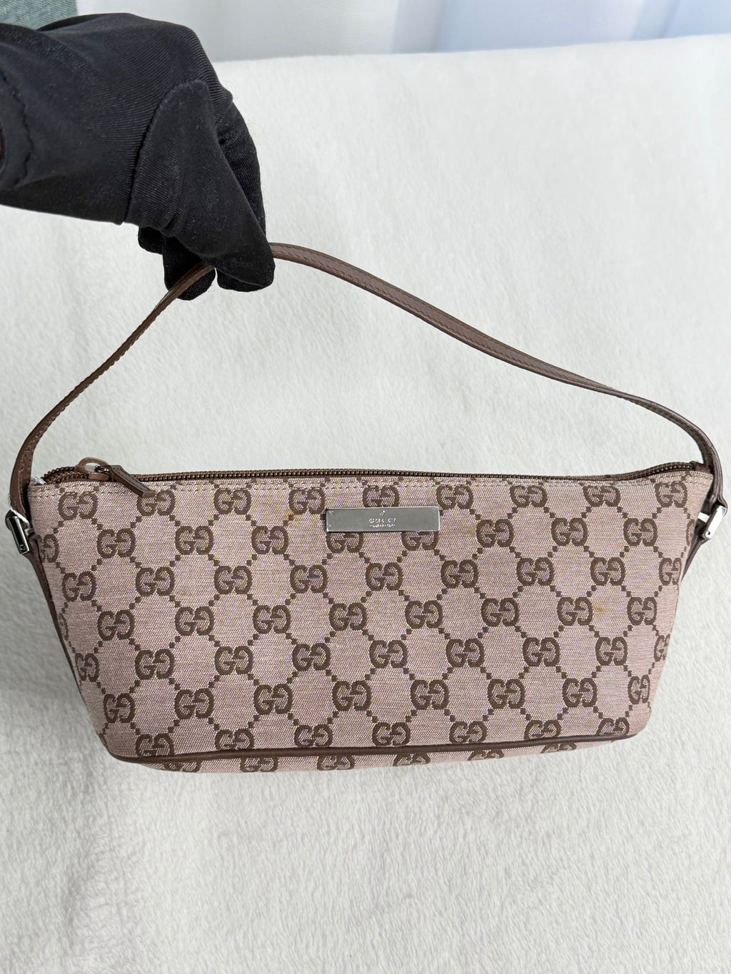 GUCCI  GG Supreme Mini Handbag