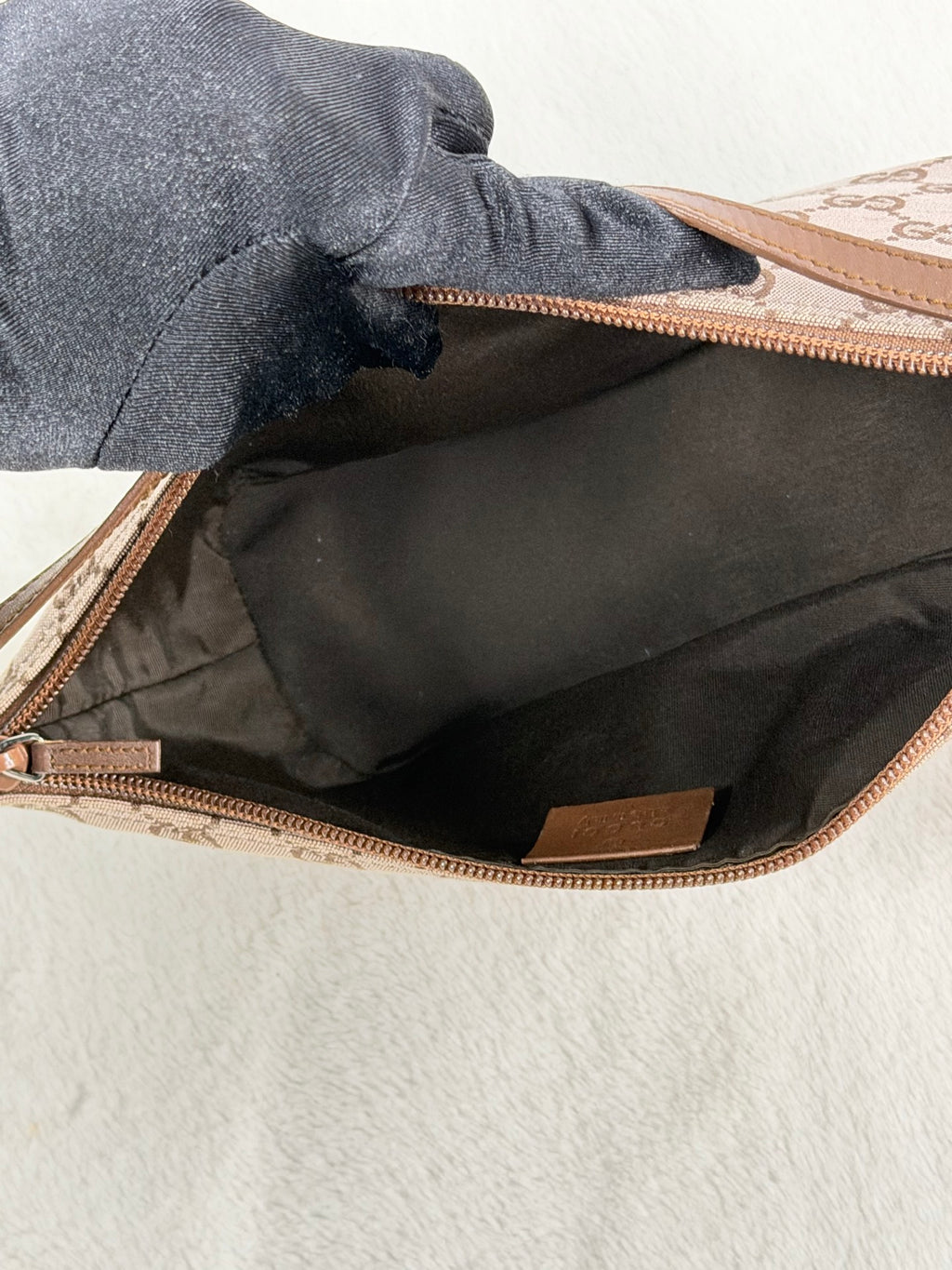 GUCCI  GG Supreme Mini Handbag