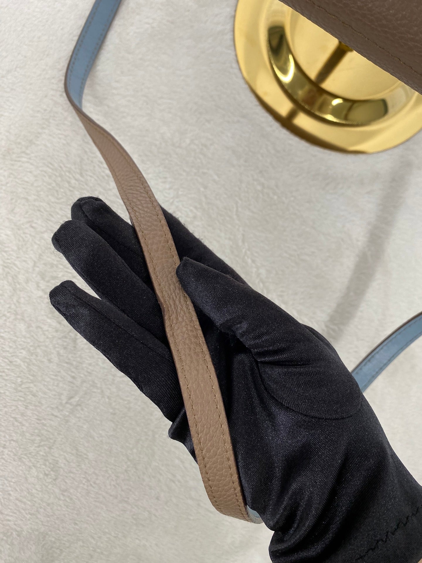 FERRAGAMO Cavier leather 2WAY Shoulderbag