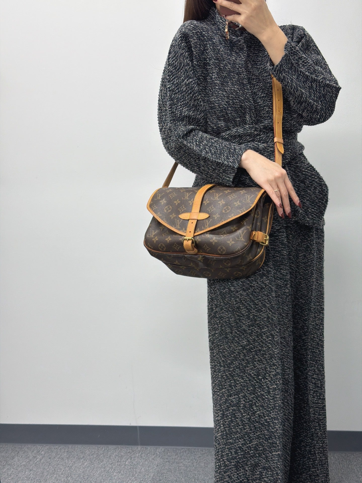 LOUIS VUITTON Gemini Collection  Monogram Shoulderbag