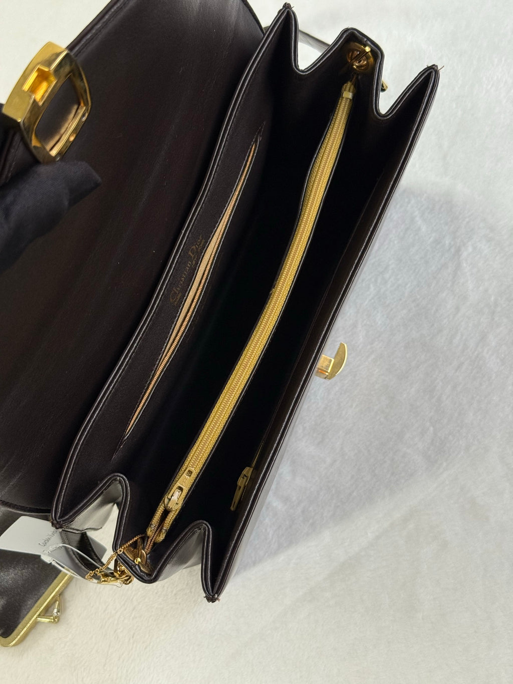 CHRISTIAN DIOR  Leather Flap Shoulderbag