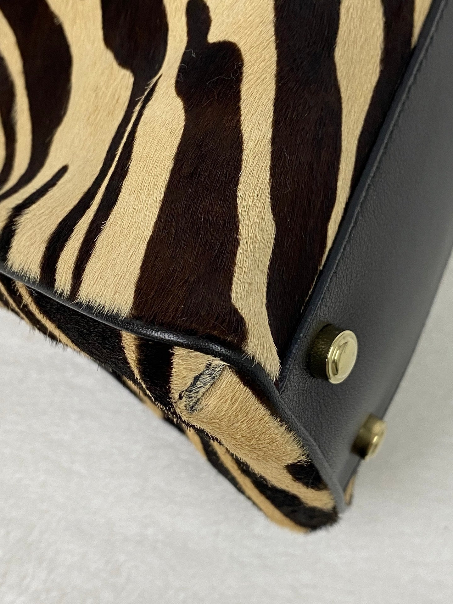 CARTIER Horse Fur Handbag
