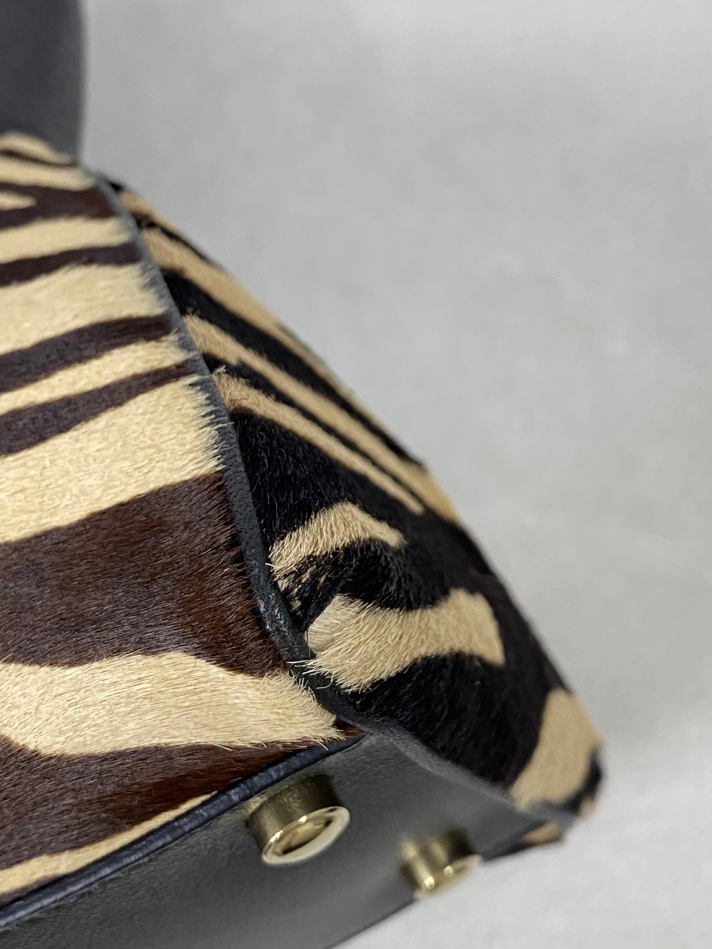 CARTIER Horse Fur Handbag