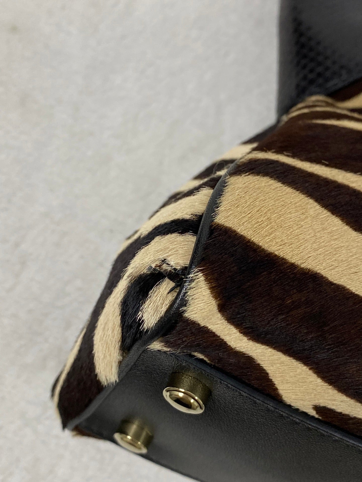 CARTIER Horse Fur Handbag