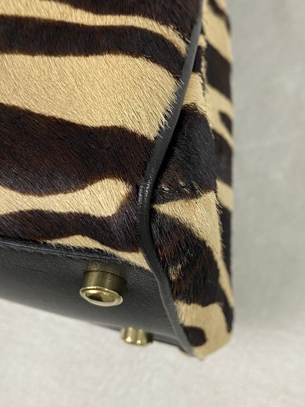 CARTIER Horse Fur Handbag