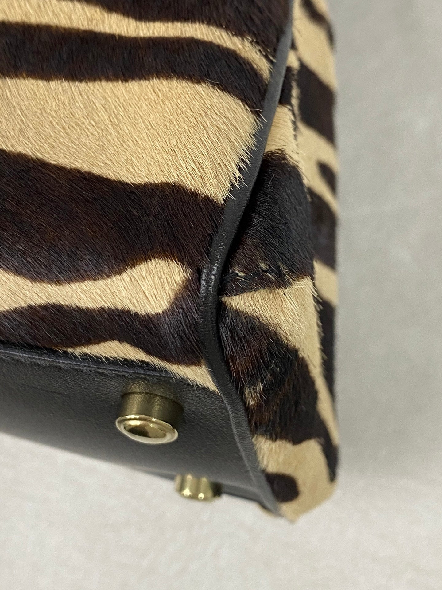 CARTIER Horse Fur Handbag