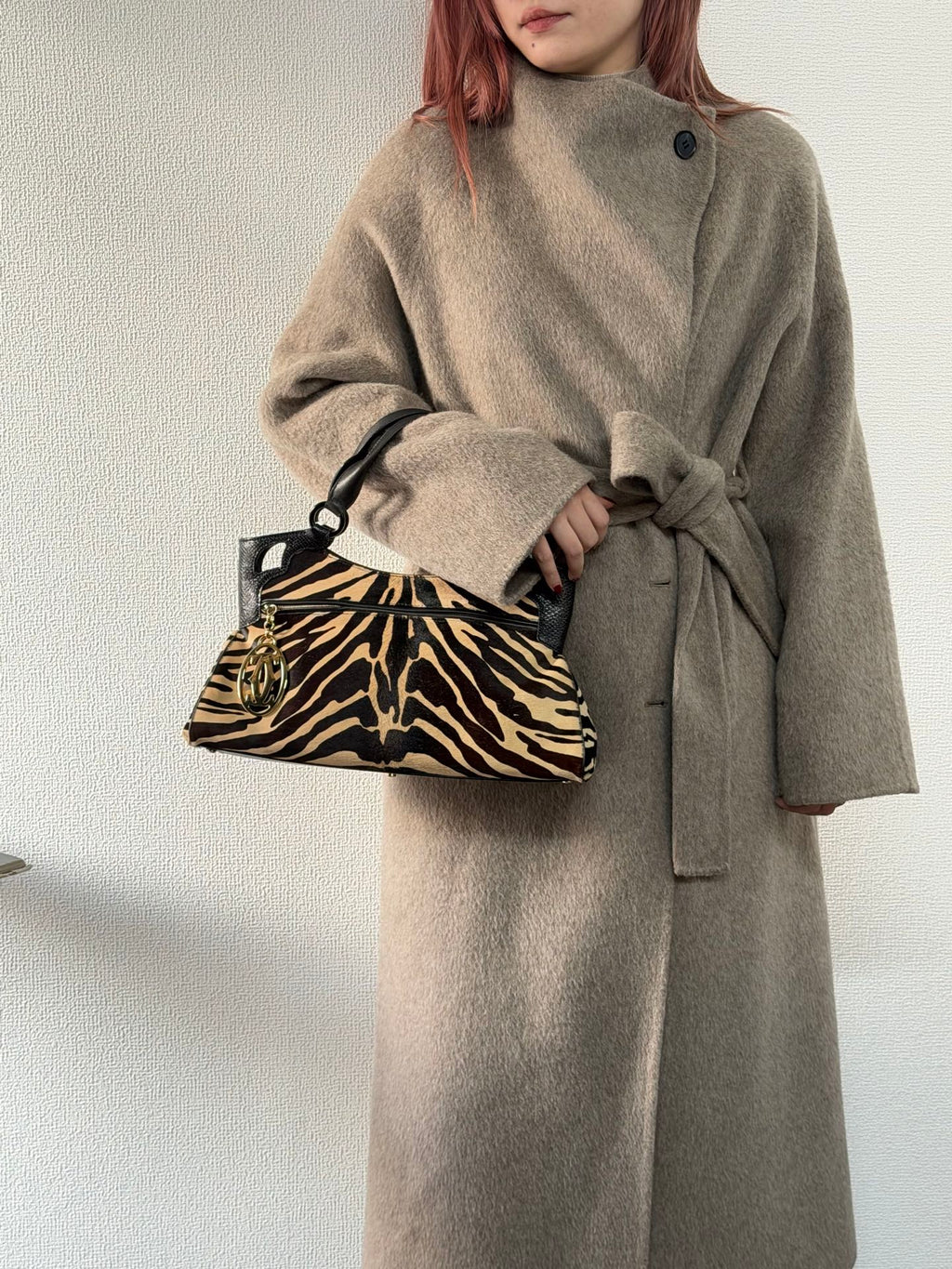 CARTIER Horse Fur Handbag