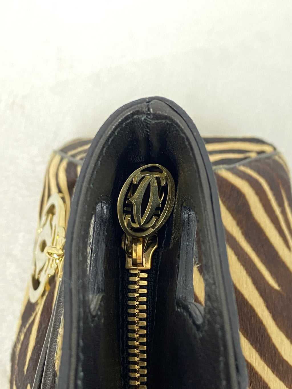 CARTIER Horse Fur Handbag