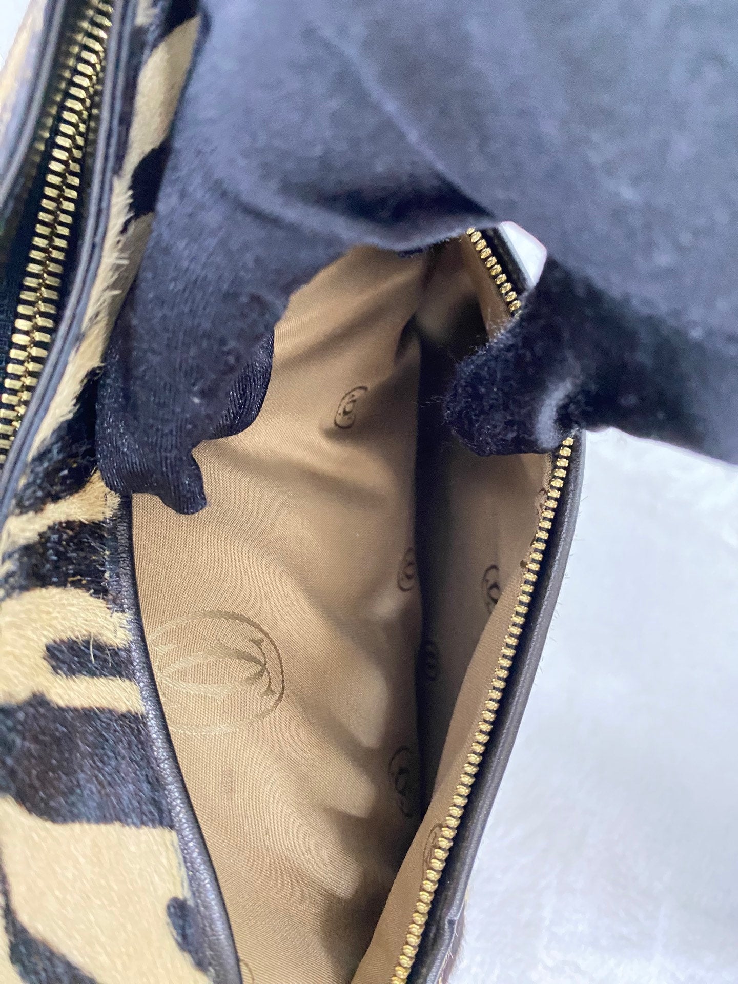 CARTIER Horse Fur Handbag