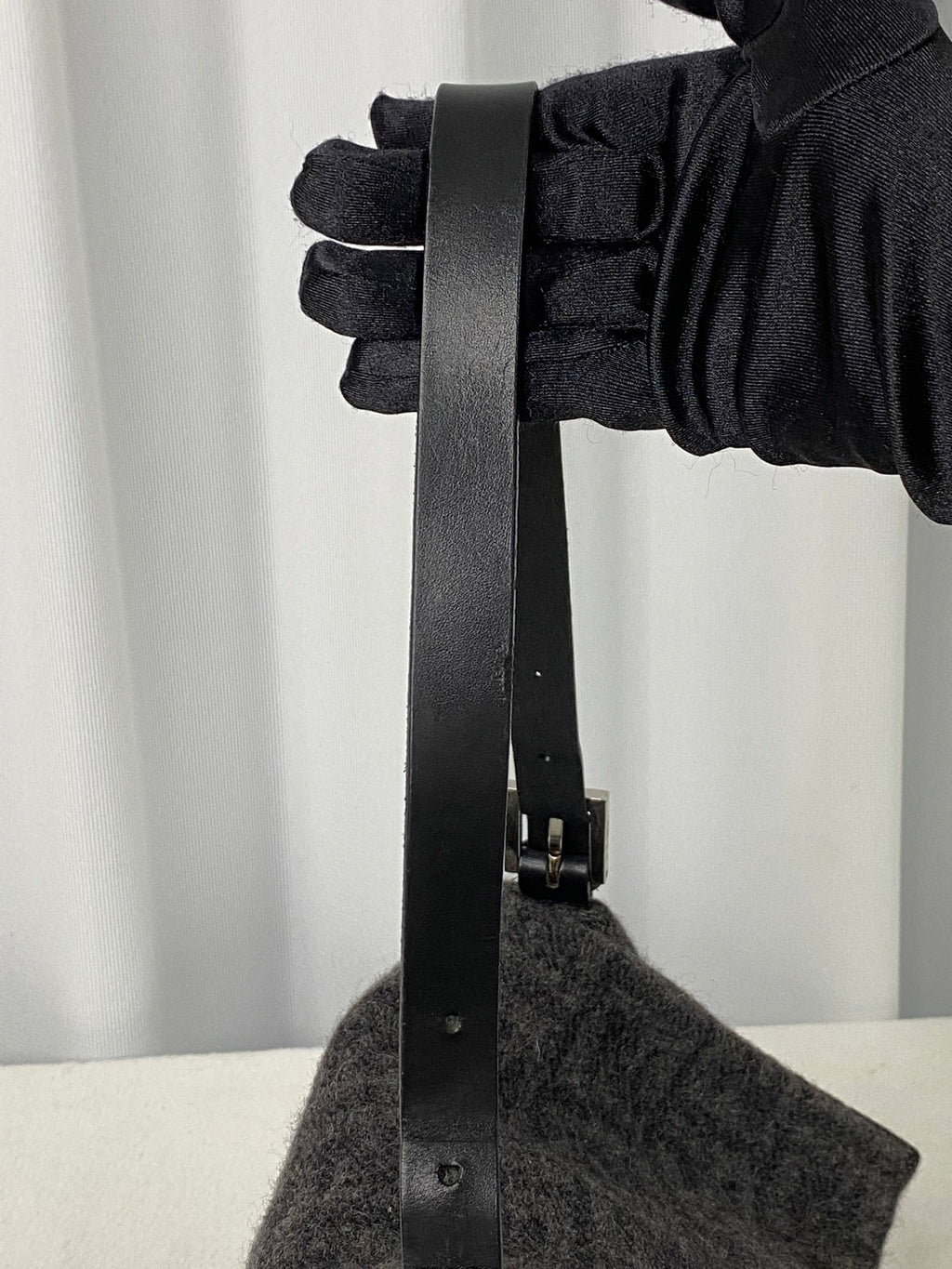 FENDI Cashmere Zucca Baguette Shoulderbag