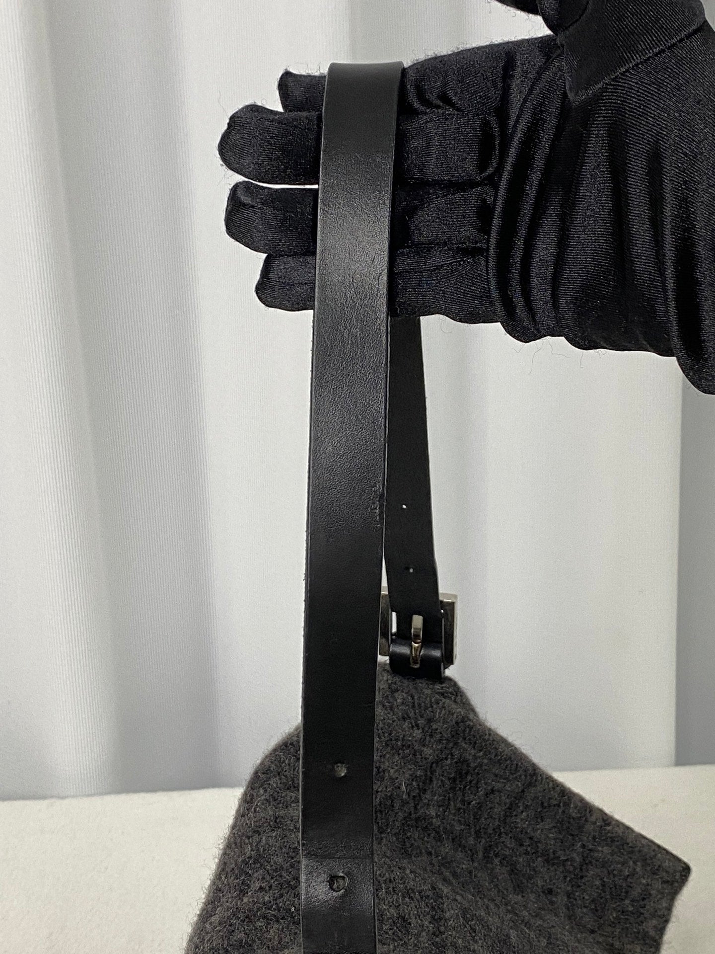 FENDI Cashmere Zucca Baguette Shoulderbag