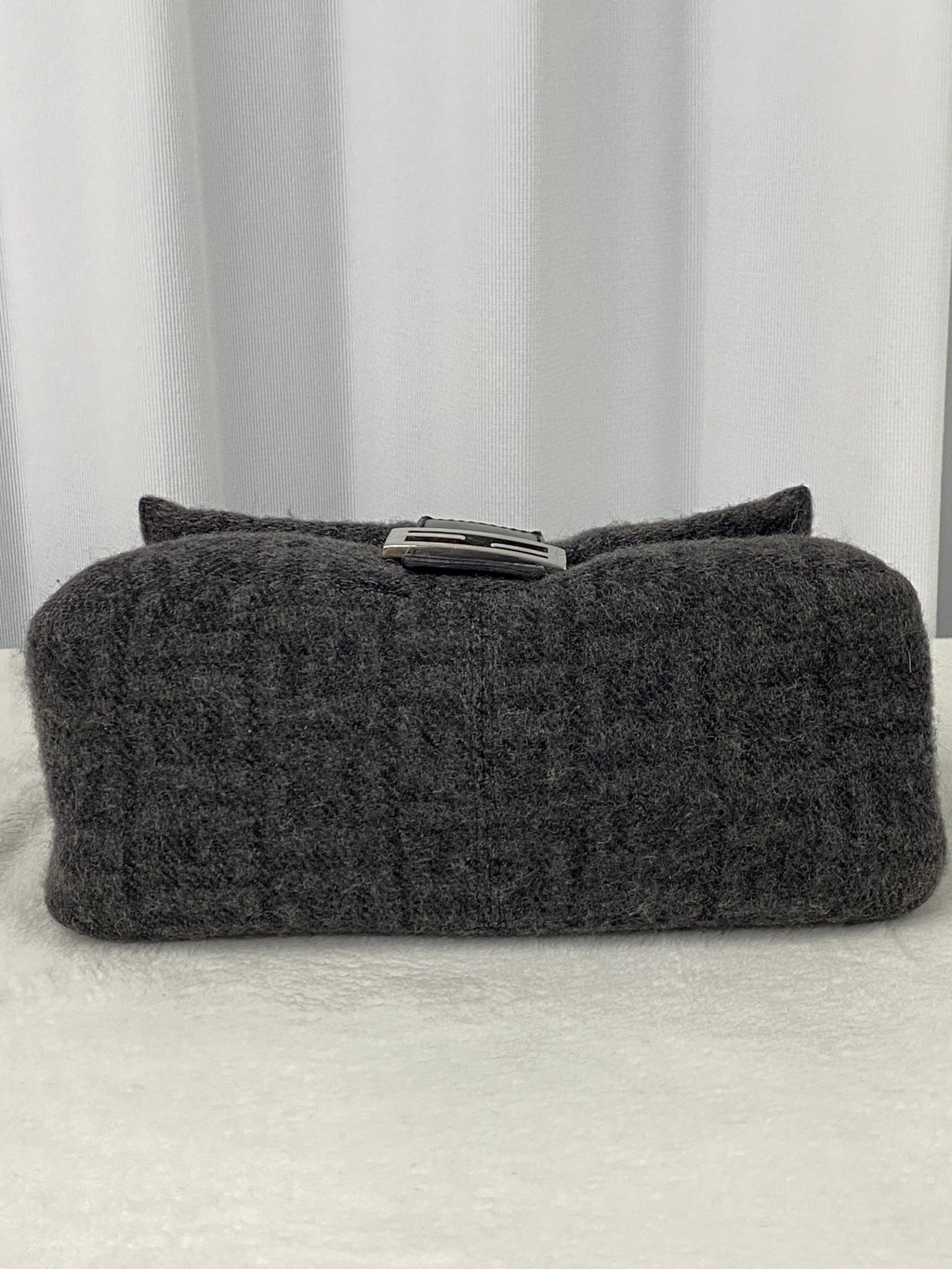 FENDI Cashmere Zucca Baguette Shoulderbag