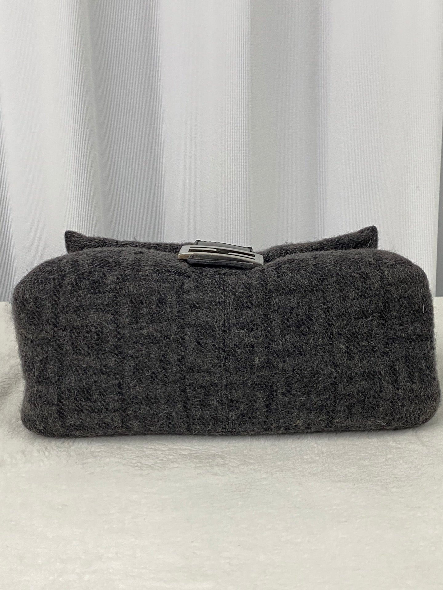FENDI Cashmere Zucca Baguette Shoulderbag