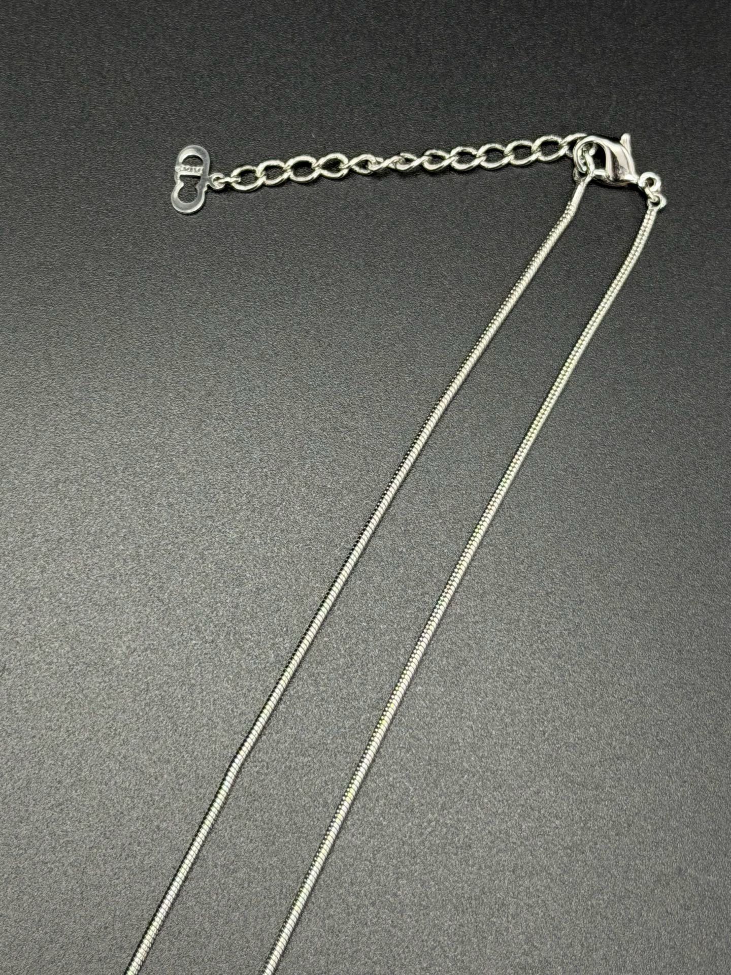 CHRISTIAN DIOR LOGO Pre-loved necklace