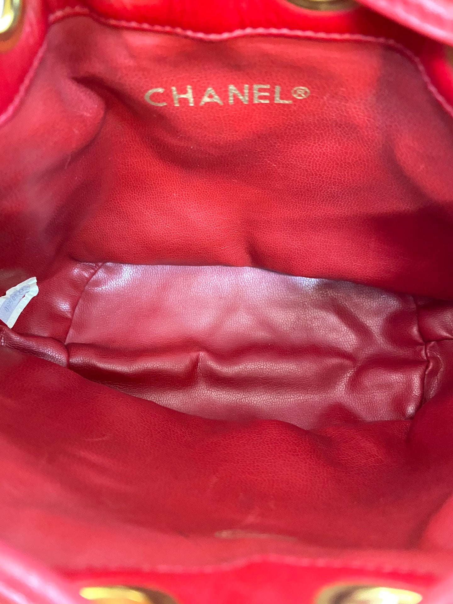 CHANEL Genuine Quilted Bucket Shoulderbag Set