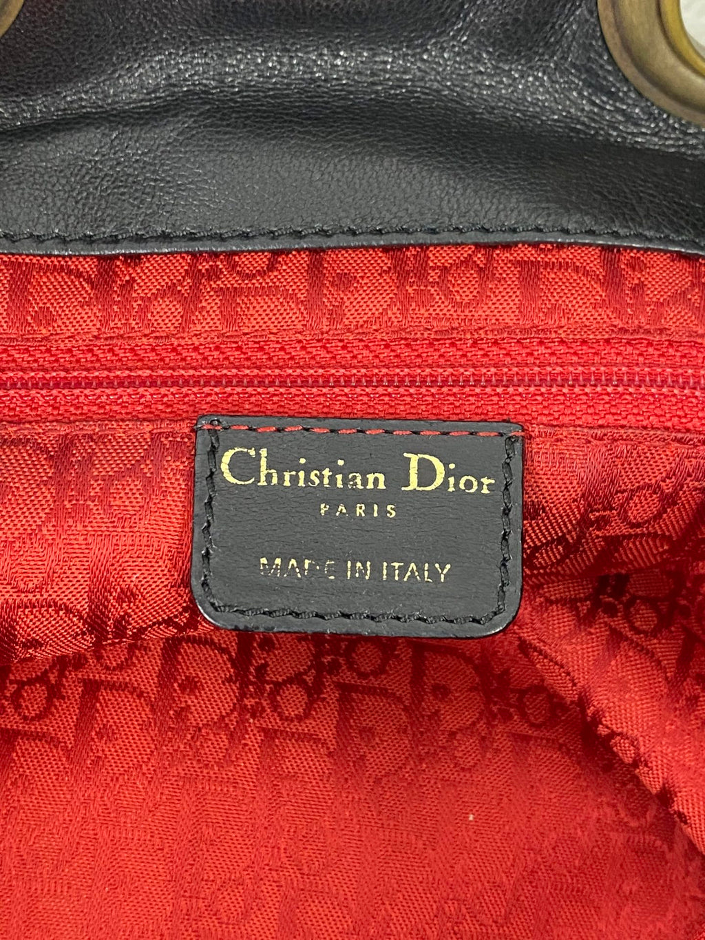 CHRISTIAN DIOR Genuine Leather 2WAY Shoulderbag