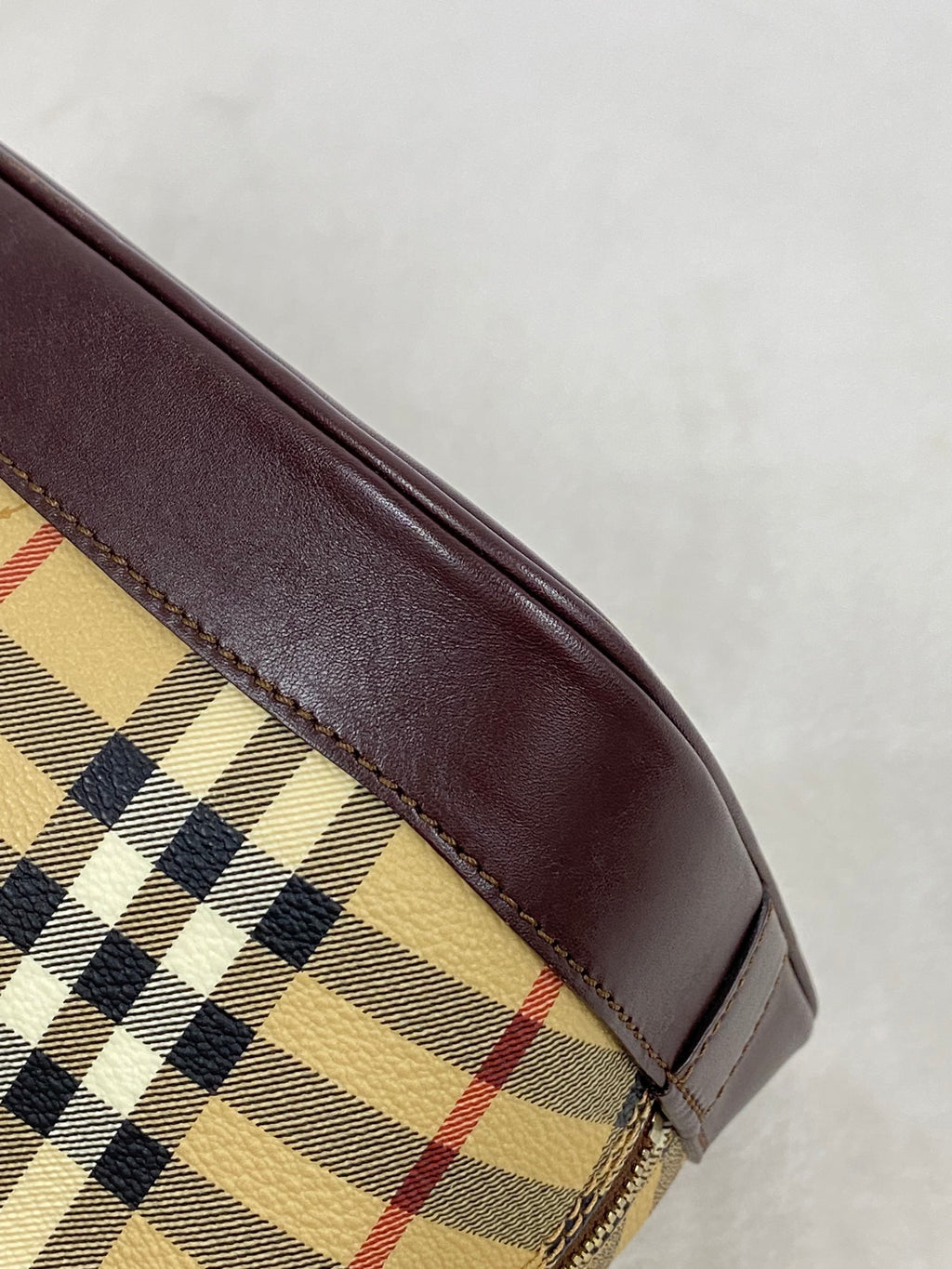 BURBERRY Check 2way Shoulderbag