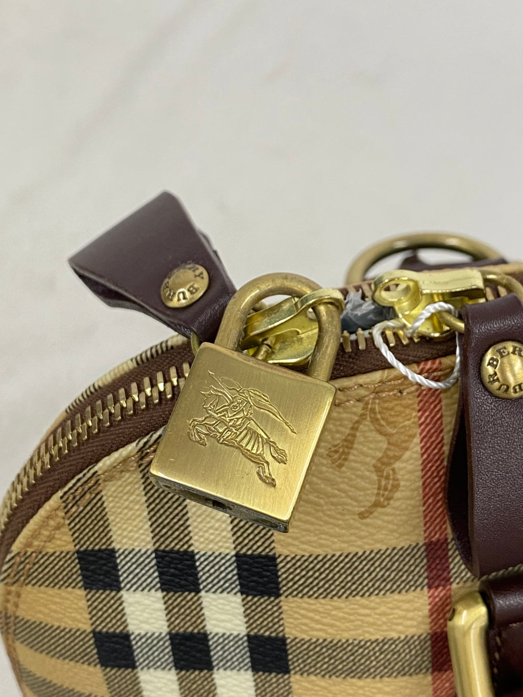 BURBERRY Check 2way Shoulderbag