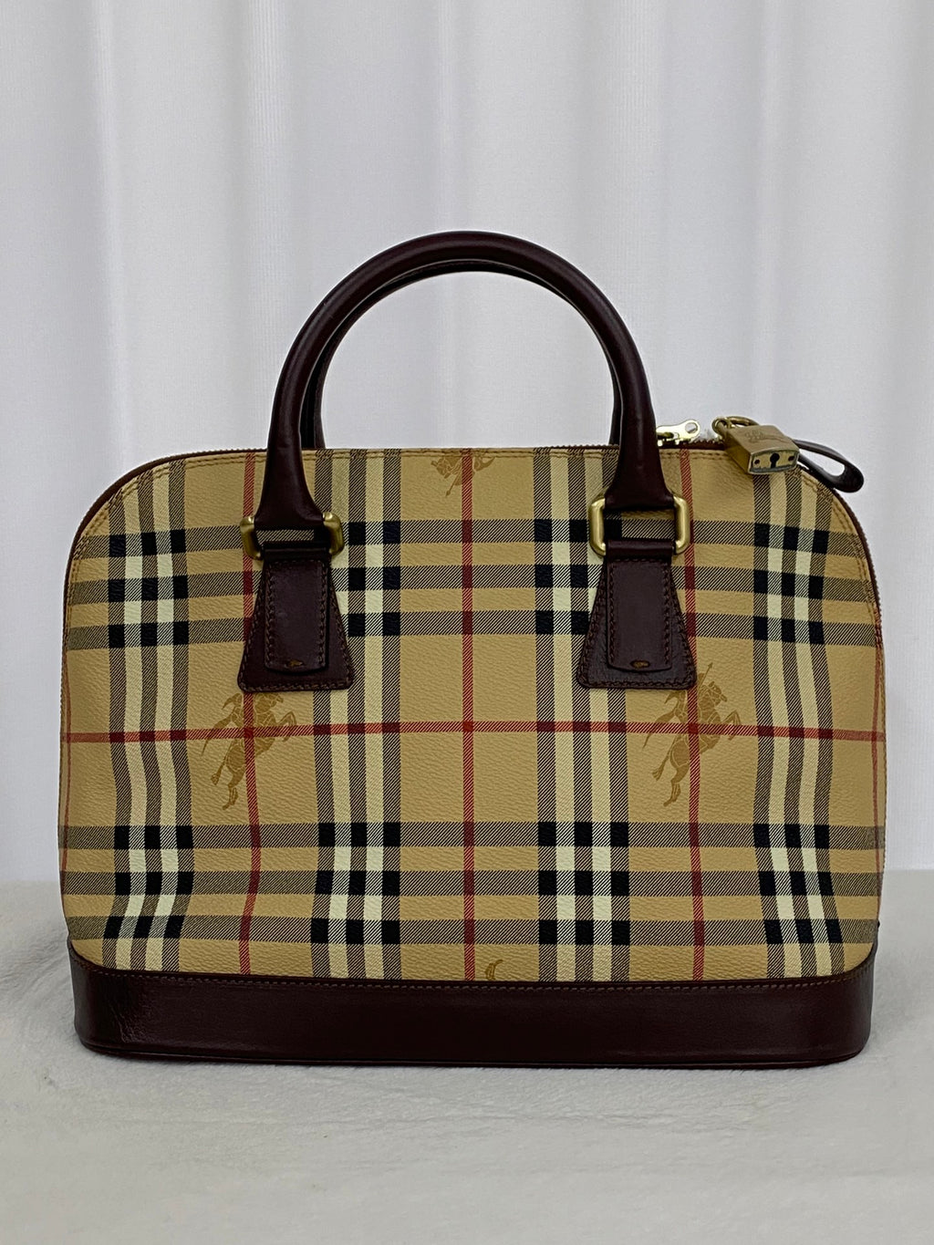 BURBERRY Check 2way Shoulderbag