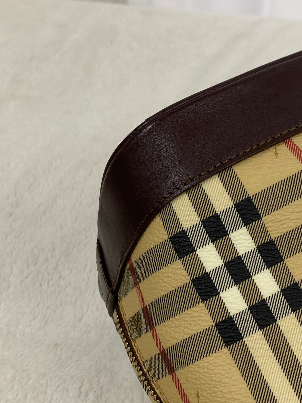 BURBERRY Check 2way Shoulderbag
