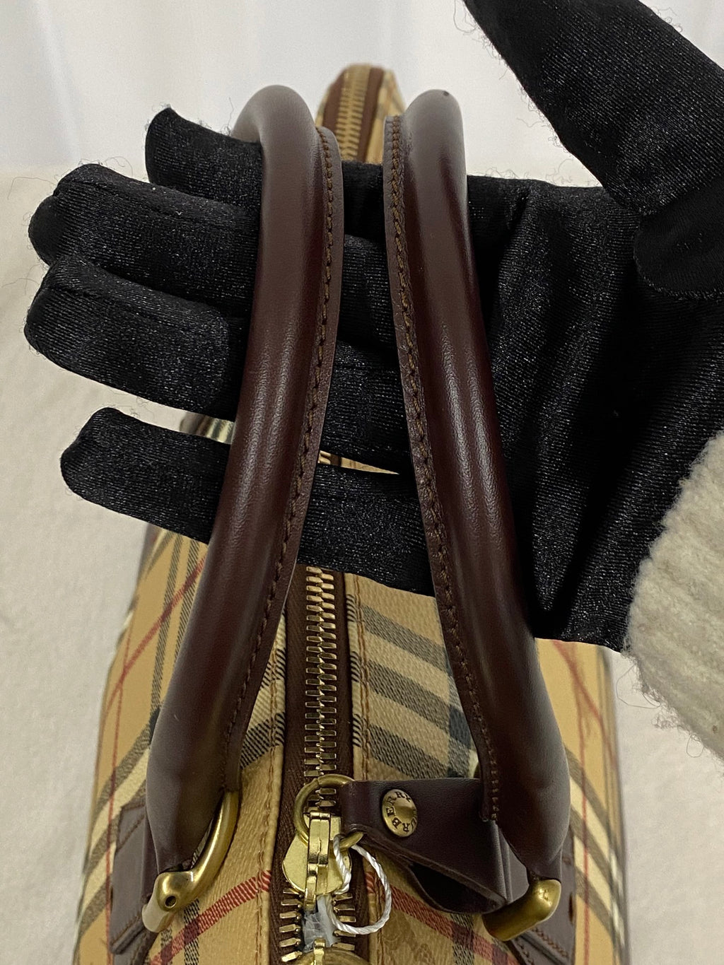 BURBERRY Check 2way Shoulderbag