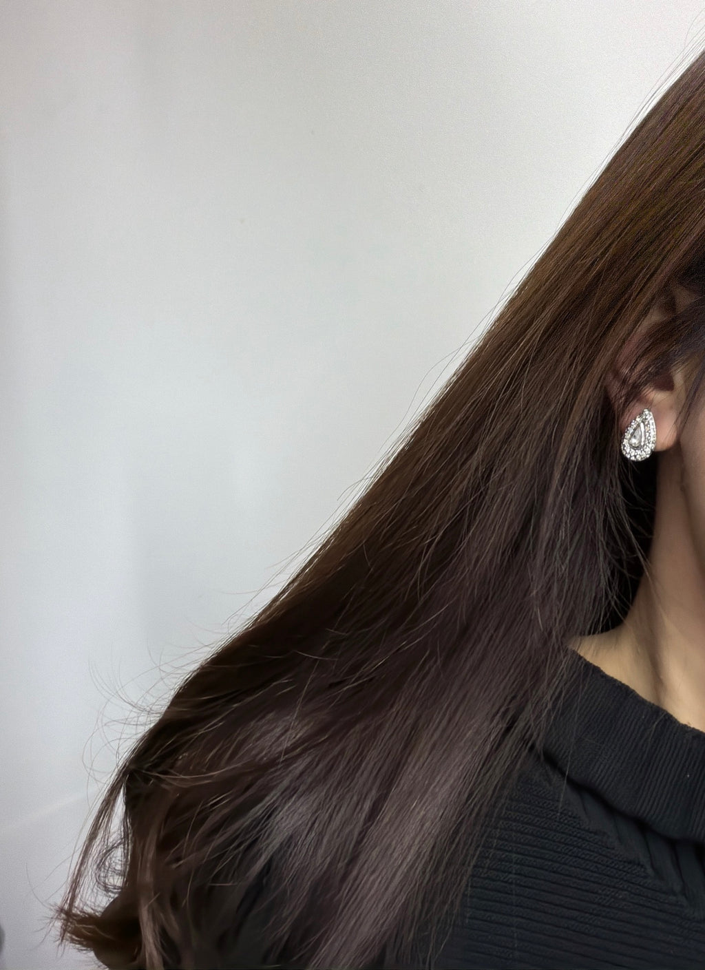 CHRISTIAN DIOR Raindrop Necklace & Earring Set