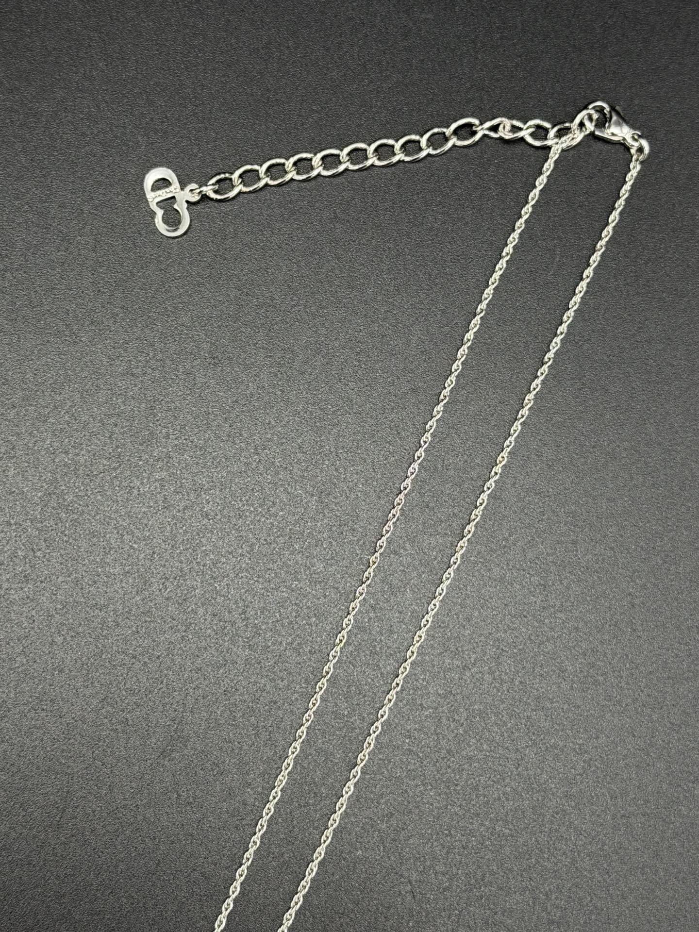 CHRISTIAN DIOR Raindrop Necklace & Earring Set