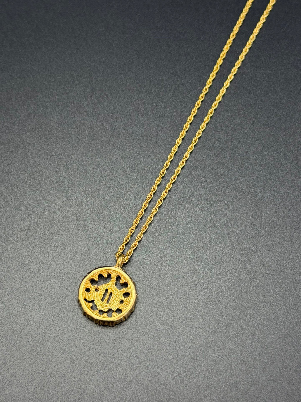 CHRISTIAN DIOR Rheinstone Vintage Necklace
