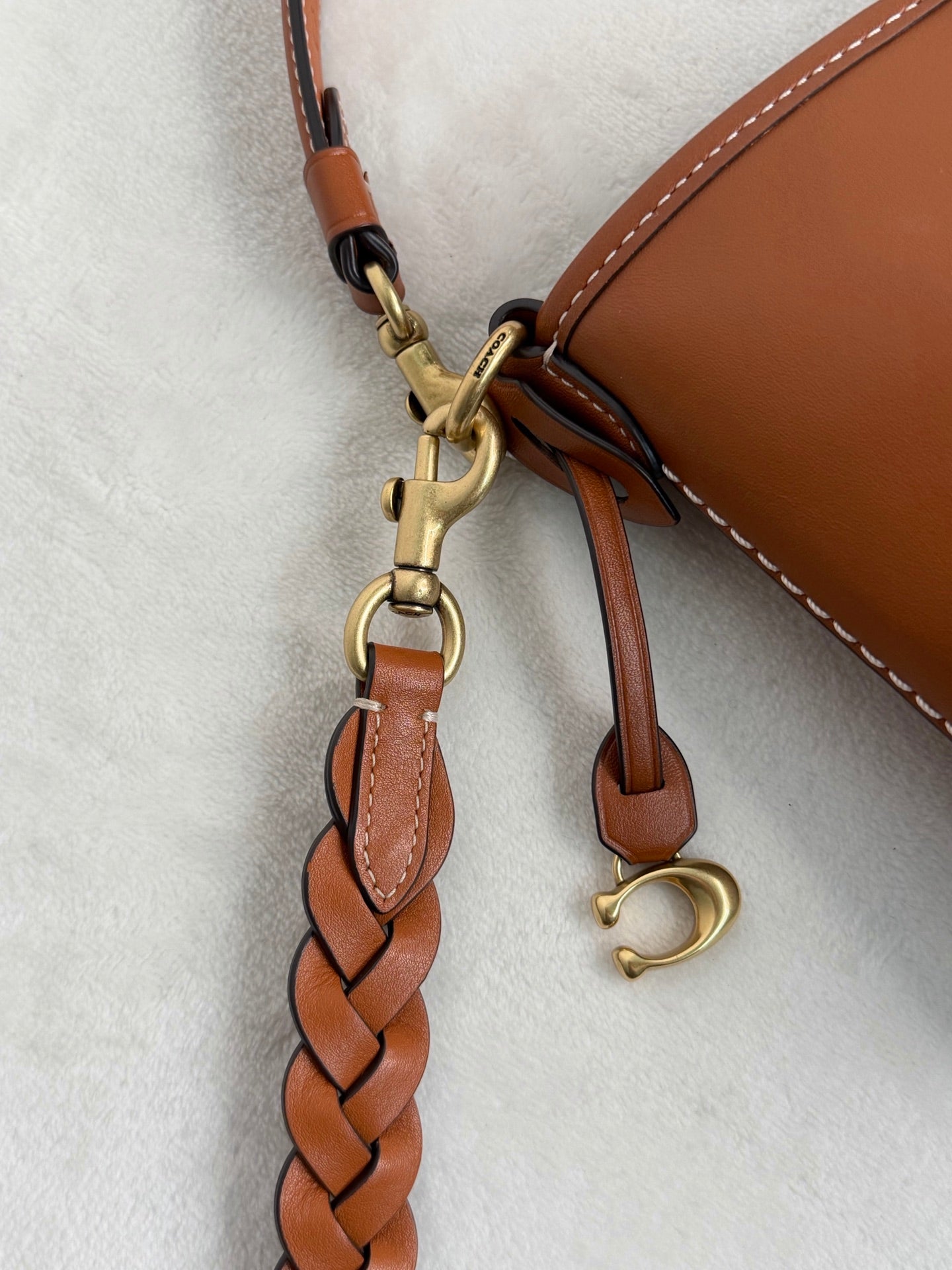 COACH 2WAY Leather Bucket Shoulderbag