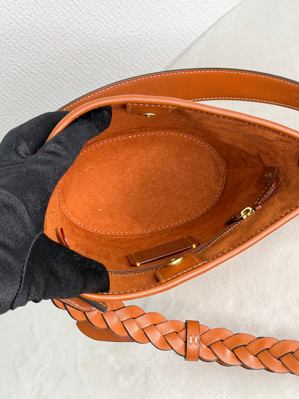COACH 2WAY Leather Bucket Shoulderbag