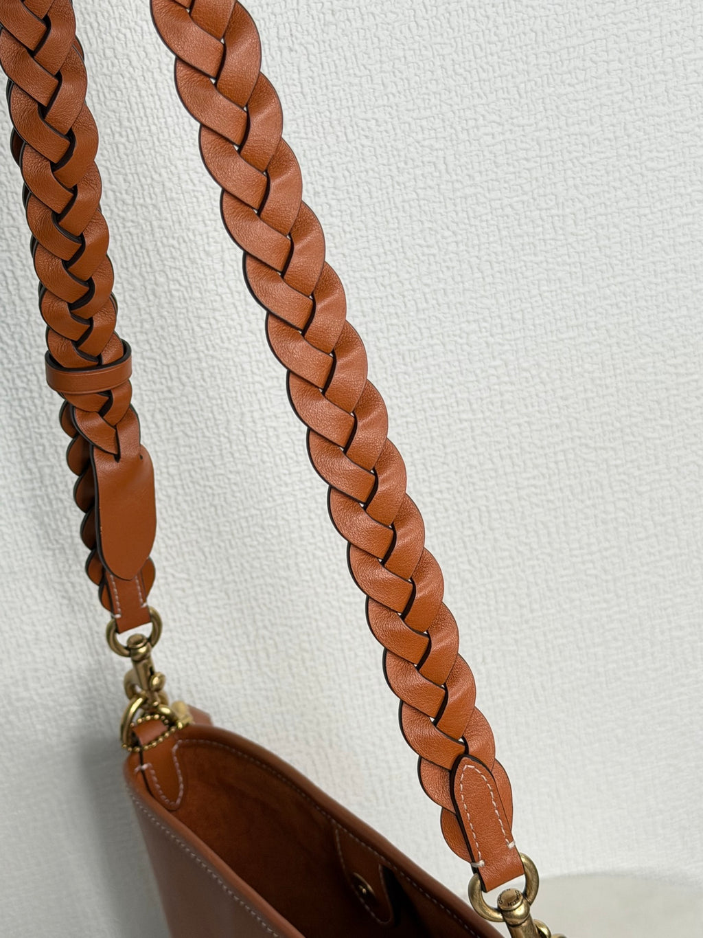 COACH 2WAY Leather Bucket Shoulderbag
